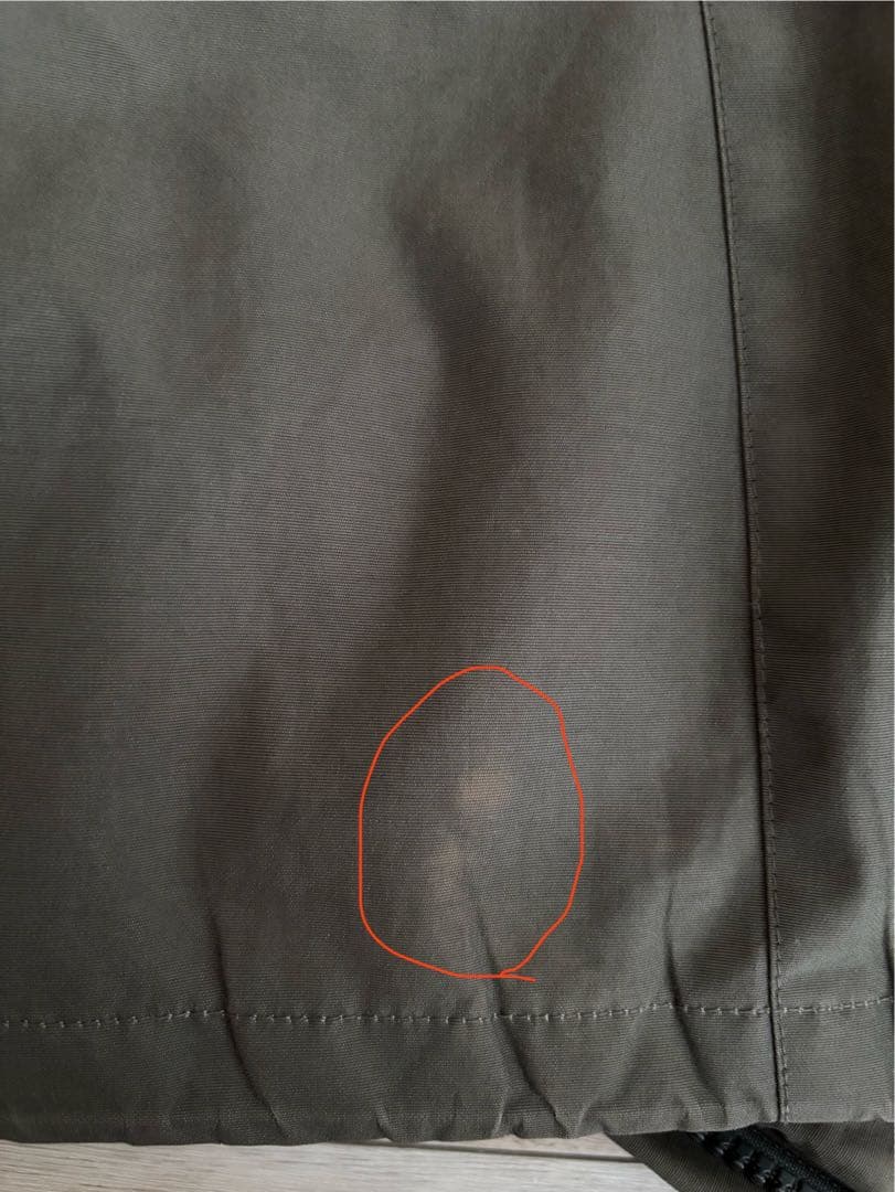 ウールリッチ　ボウブリッジ　ダウンコート　カーキ　ファー　Sサイズ