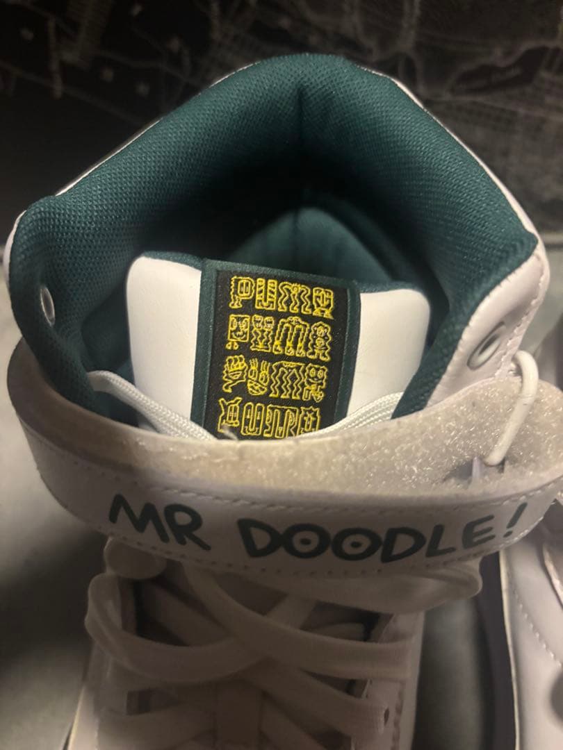 Mr DOODLE x PUMA コラボハイカットスニーカー26.0cm