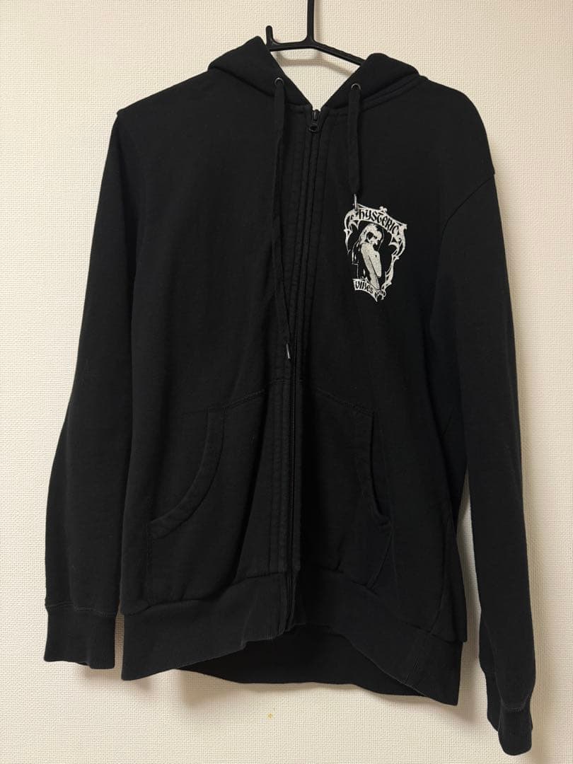 hystericglamour ジップパーカー