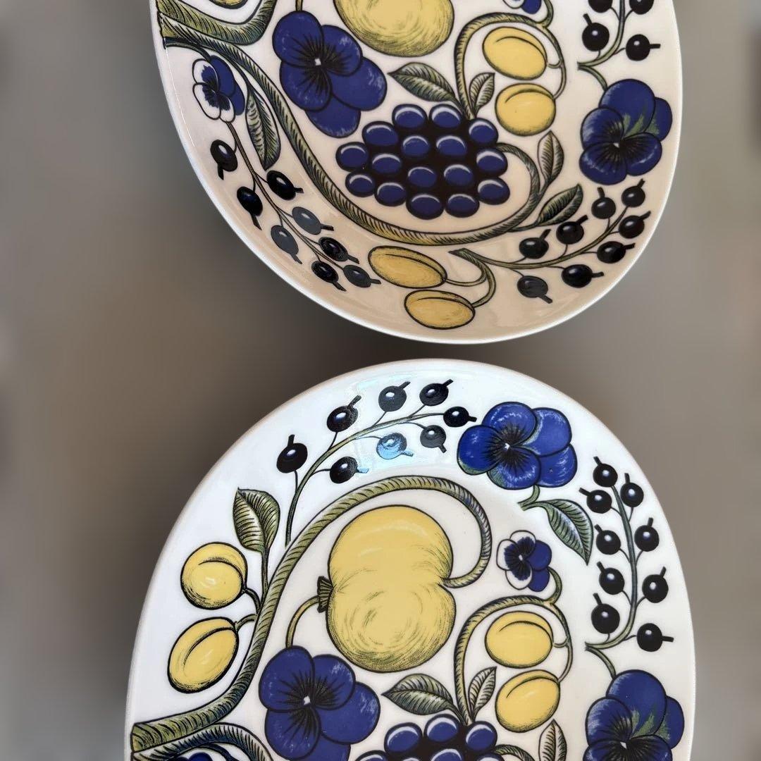 (新品　旧ロゴ) アラビア　イエローパラテッシ　オーバル　25㎝