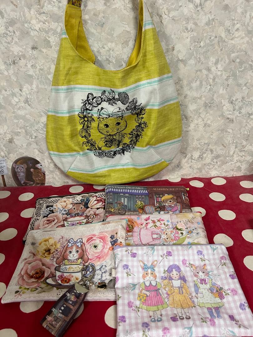 専用です　ハンドメイド　ジョリーフルール　チャリンコショルダーエピ