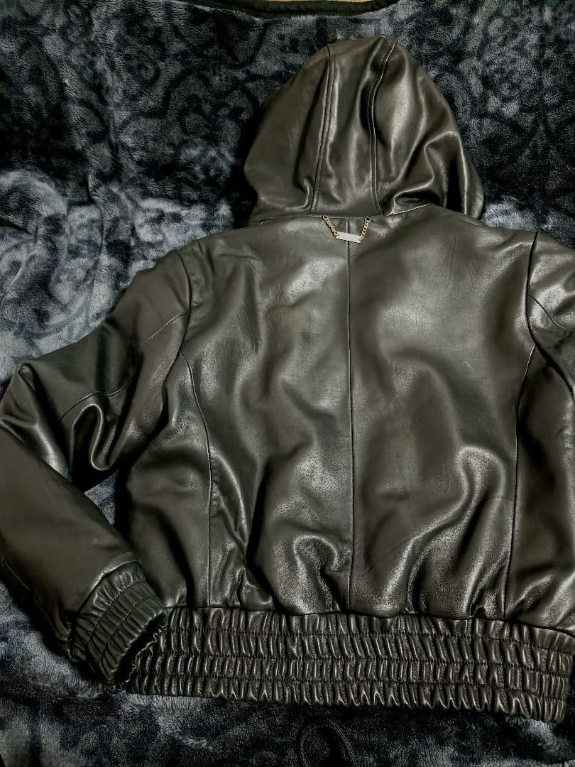 美品　baby phat ベビーファット　リバーシブル　レザージャケット　本革