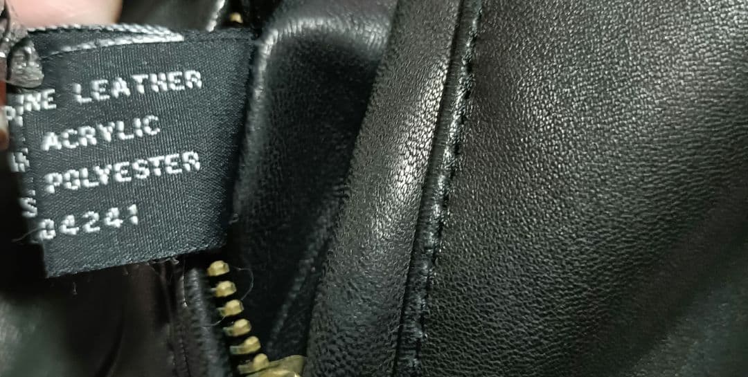 美品　baby phat ベビーファット　リバーシブル　レザージャケット　本革