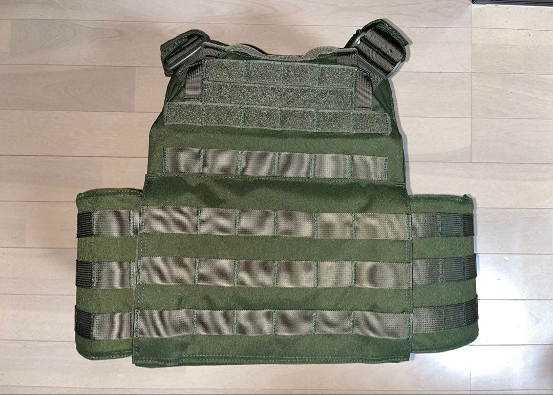 【最終値下げ】 実物 WAS製 プレートキャリアクイックリリース付 OD