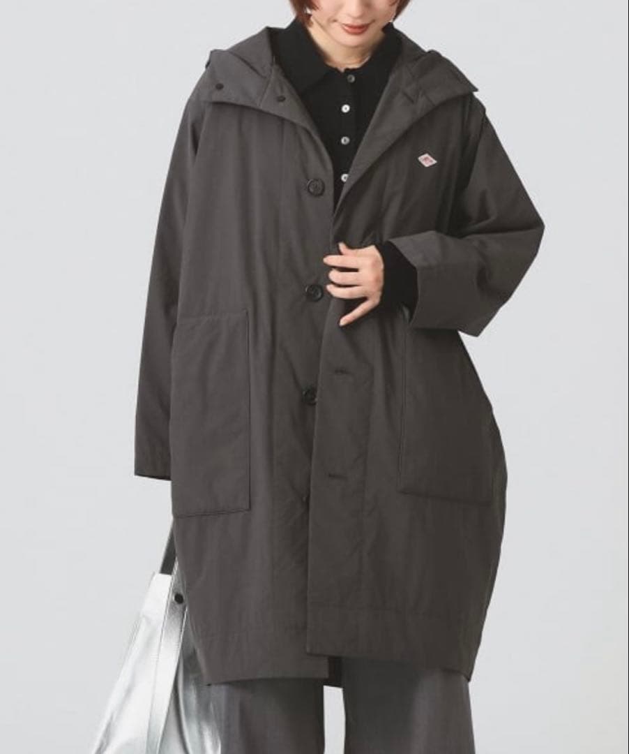 ジャケット・アウター DANTON / INSULATON HOODED COAT /CHARCOAL