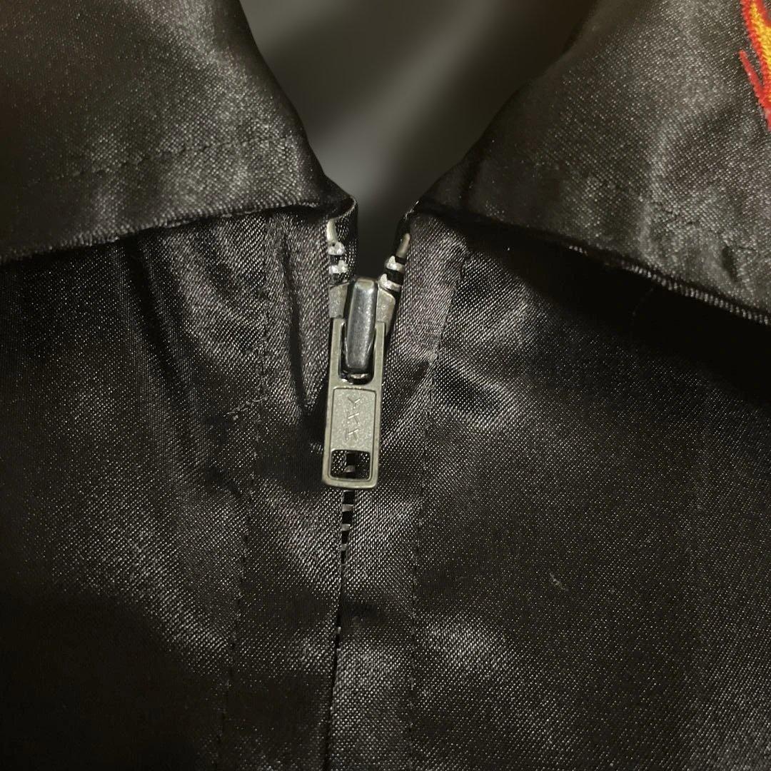 日本製　RED DEVILS サテンジャケット　スカジャン　ベトジャン