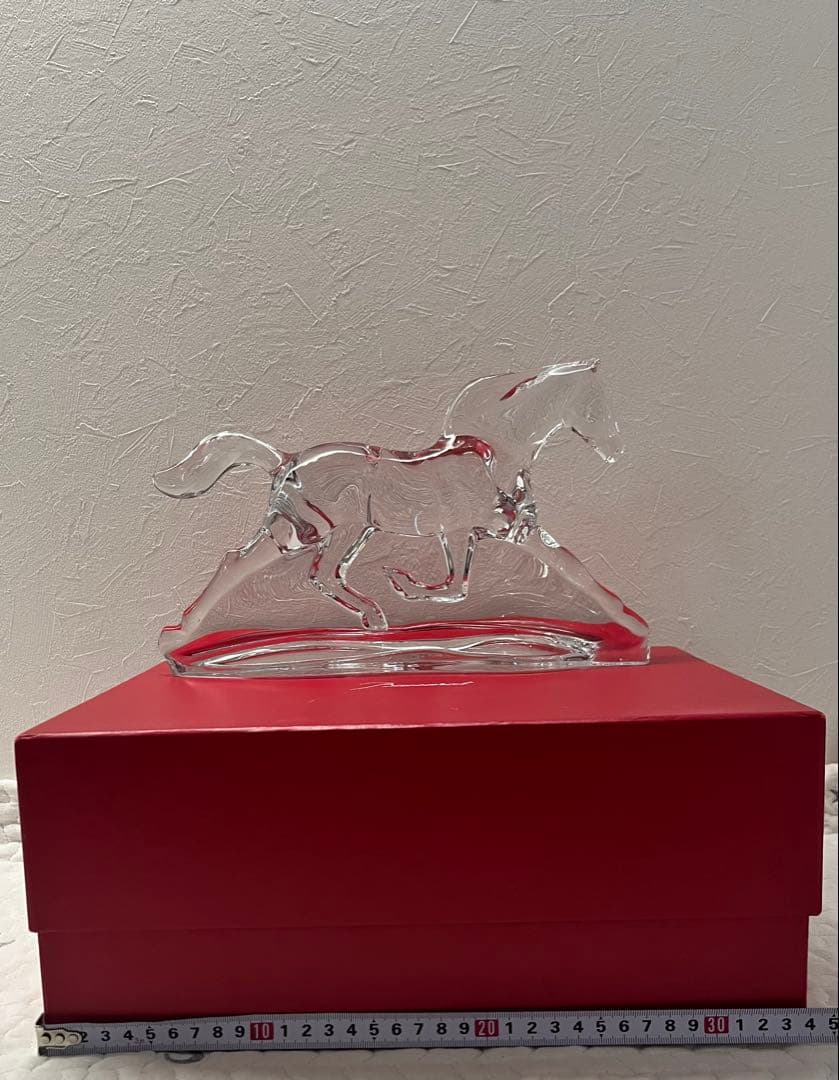 【翌日発送】極希少 特大 Baccarat バカラ ホース 約30cm 3kg