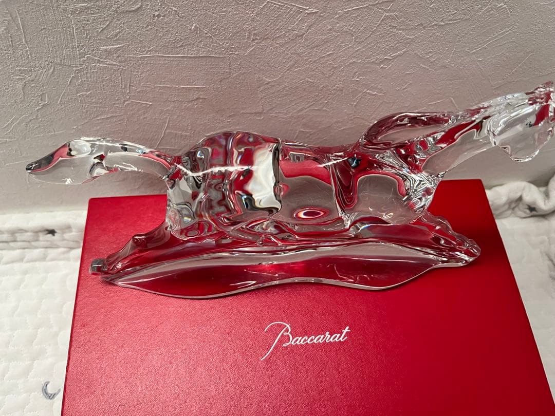 【翌日発送】極希少 特大 Baccarat バカラ ホース 約30cm 3kg