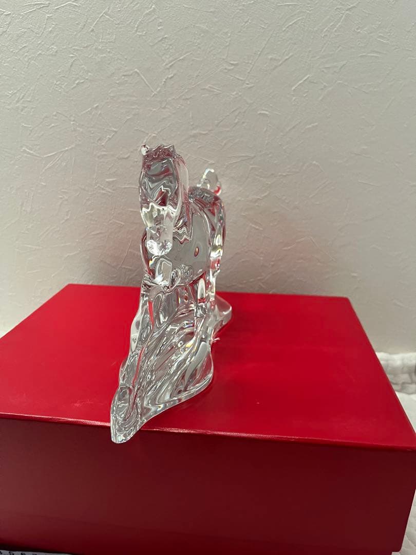 【翌日発送】極希少 特大 Baccarat バカラ ホース 約30cm 3kg