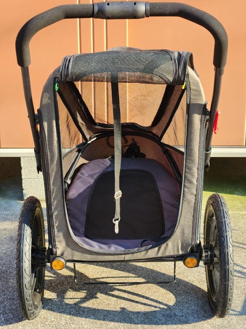 Petique ペティークブリーズ ジョガー グリーン ペット 大型ペットカート