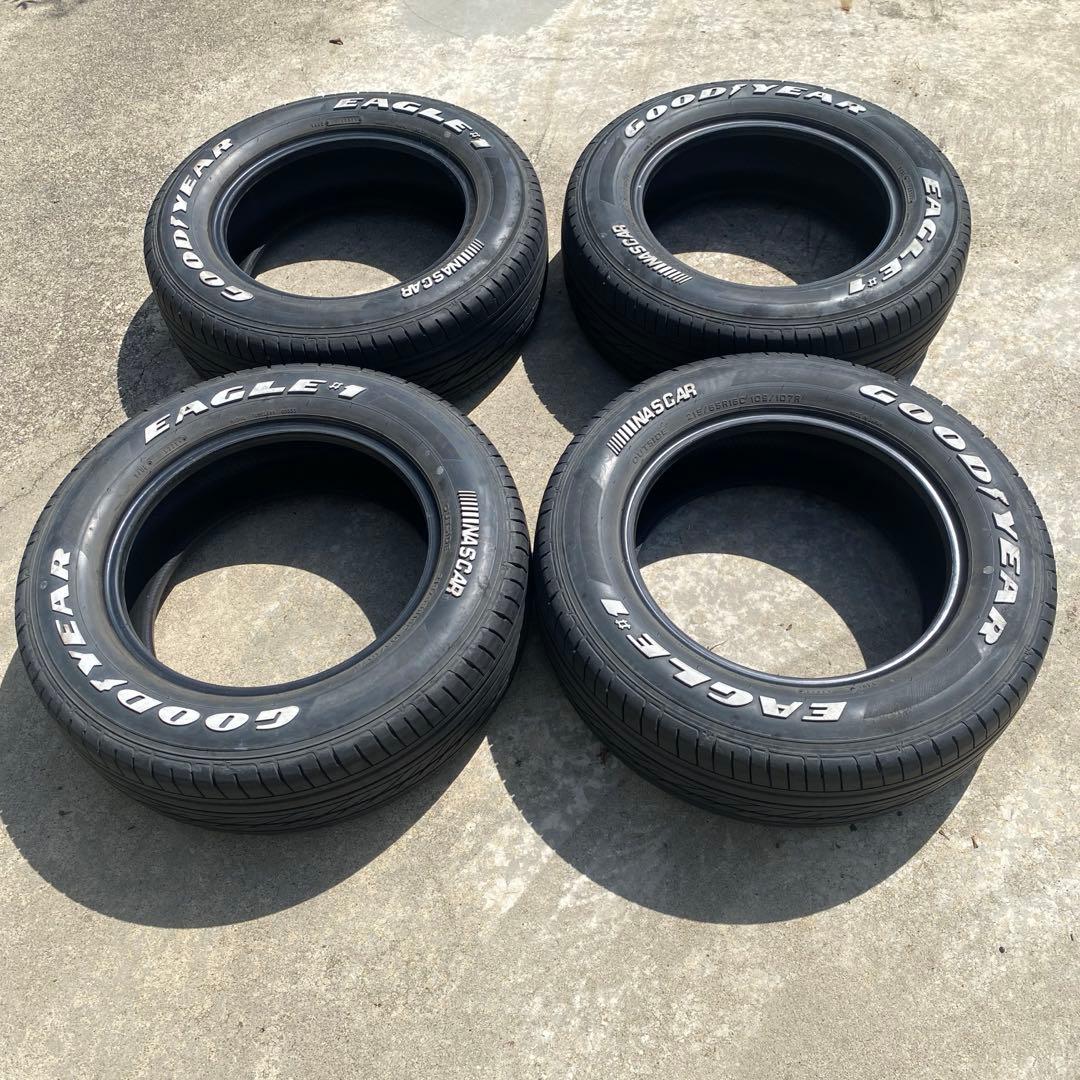 GOODYEAR グッドイヤー 215/65R16C 4本セット ホワイトレター