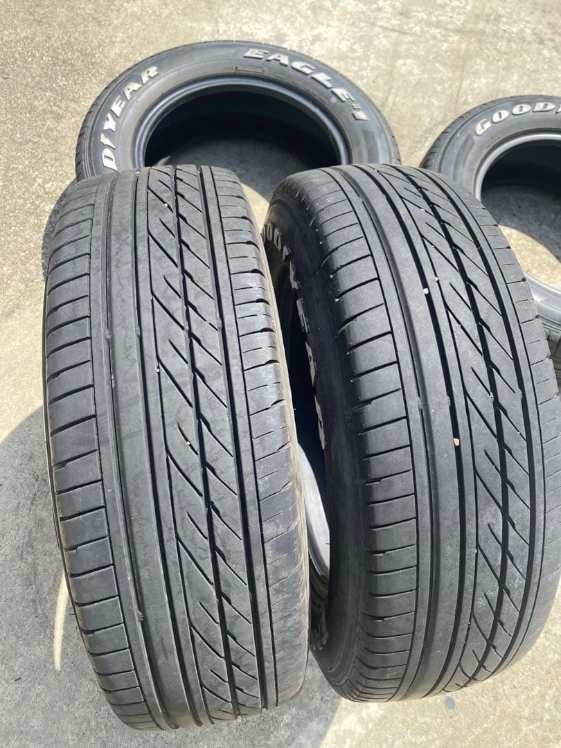 GOODYEAR グッドイヤー 215/65R16C 4本セット ホワイトレター