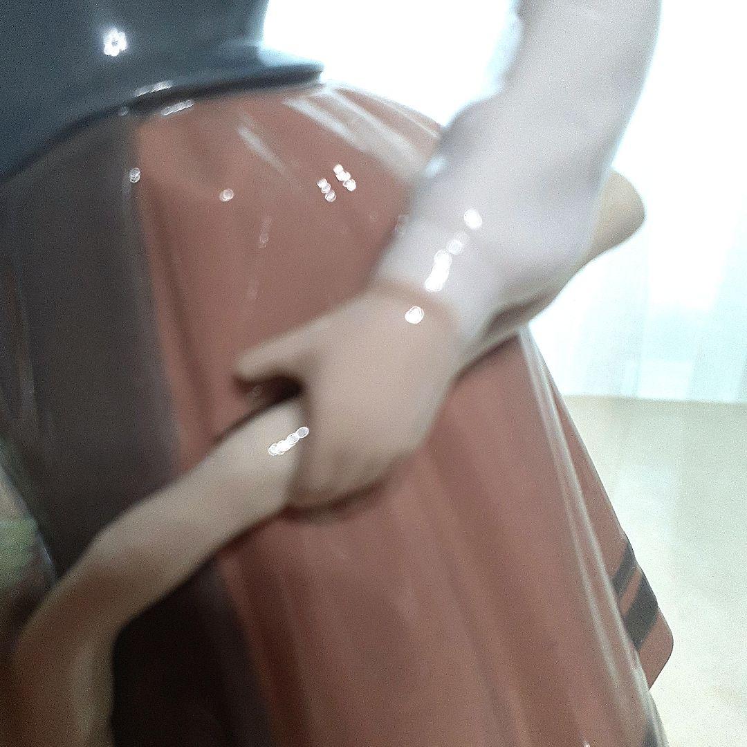 リヤドロ LLADRO 「花車を押す少女」(中古品)