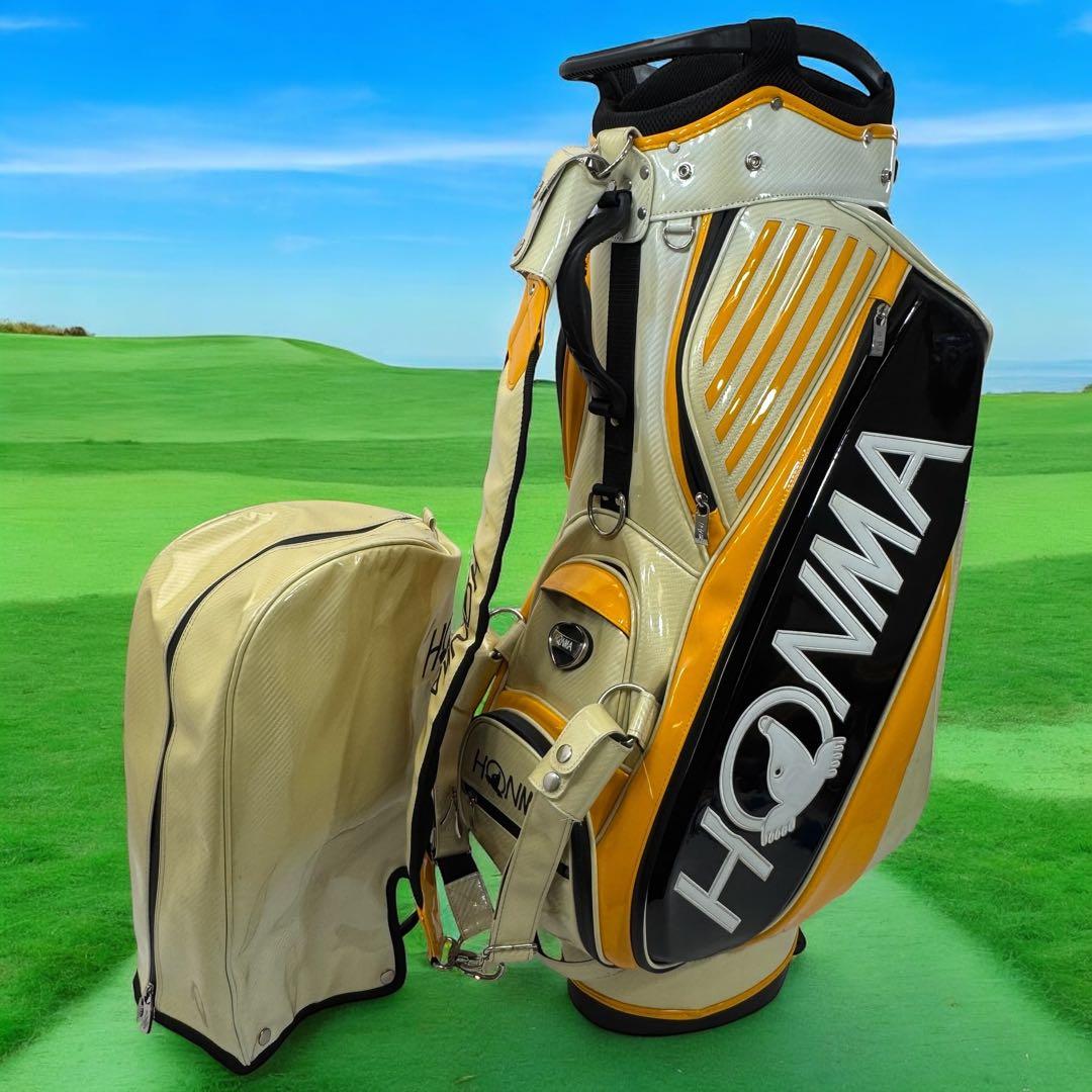 ホンマ　プロツアー スタンド キャディバッグ CB12202　ヘッドカバー4点付