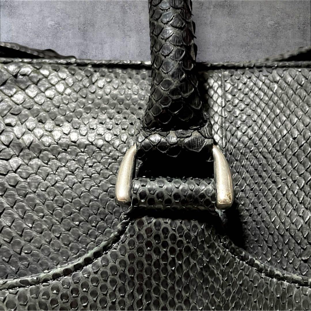 バッグ y2k 00s archive boston bag fake python