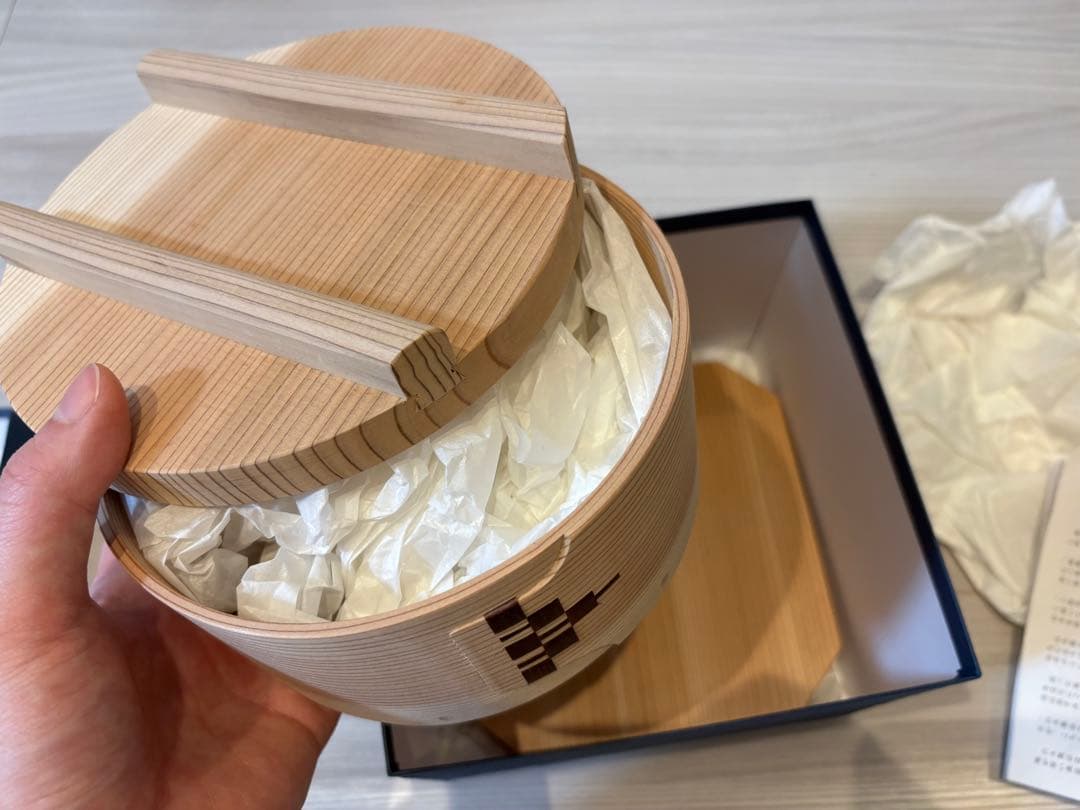 柴田慶信商店　和せいろ　5寸　新品未使用