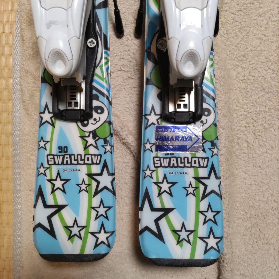 SWALLOW　 スキー板　 パンダデザイン　90センチ