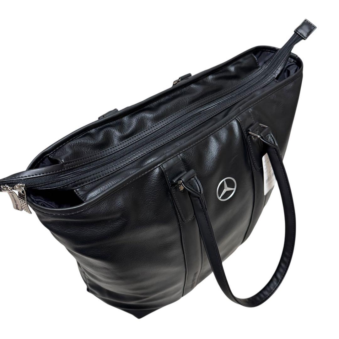 【未使用】ベンツ×タイトリスト トートバッグ 黒 定価1.9万 12312