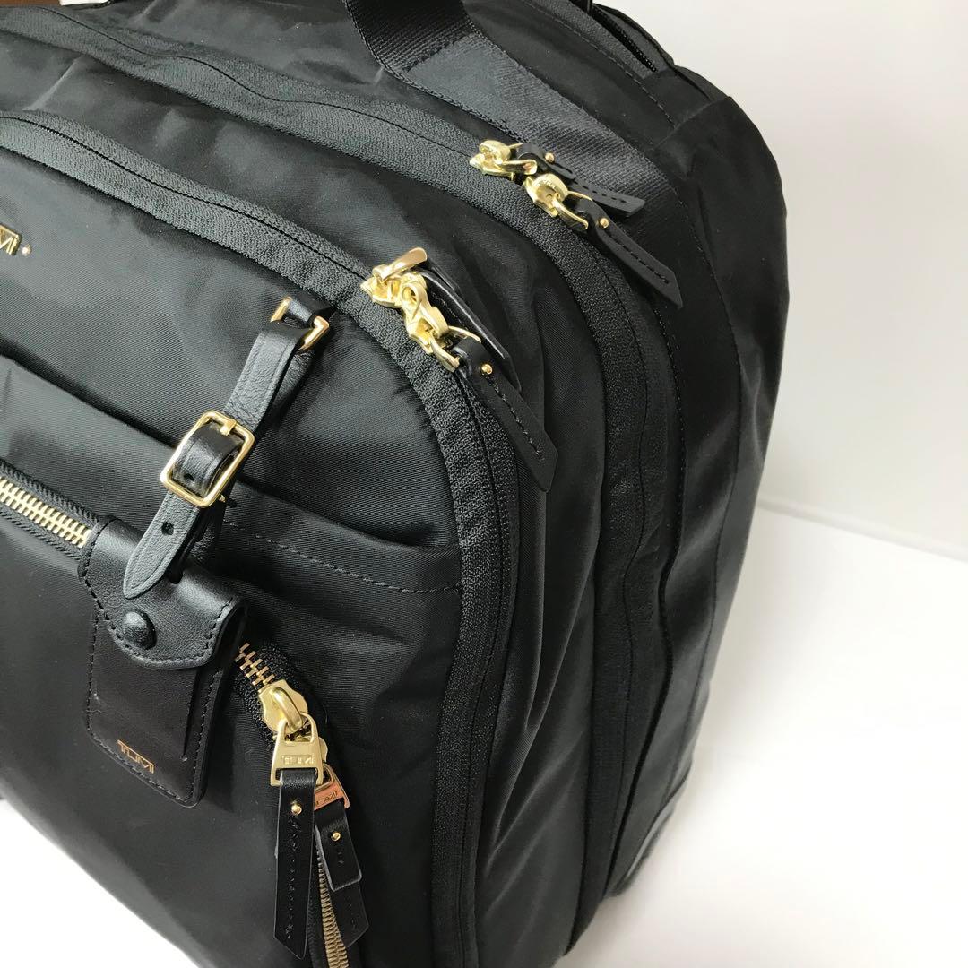 【極美品】TUMI トゥミ キャリーバッグ 四輪 ナイロン(ブラック)