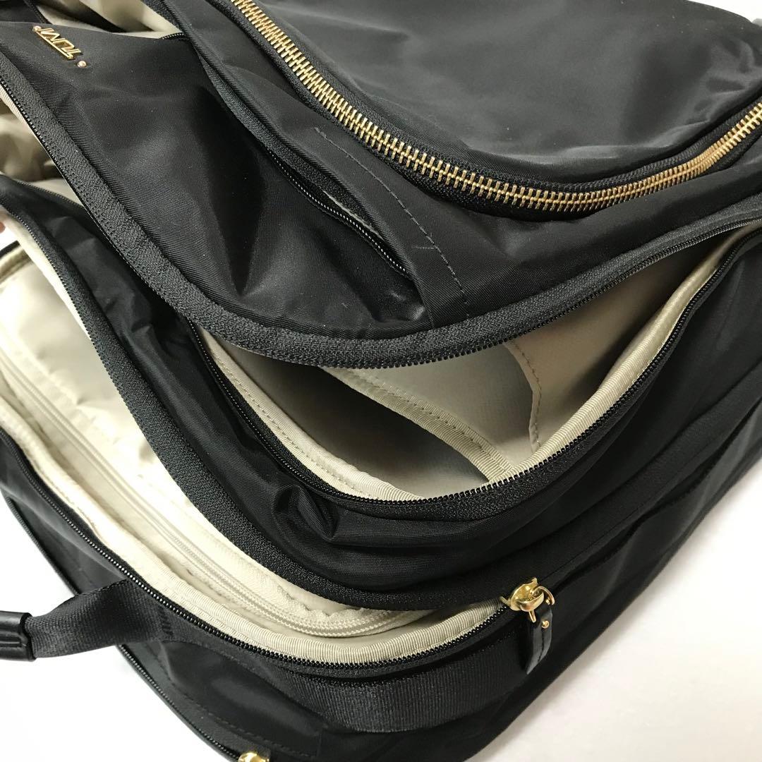 【極美品】TUMI トゥミ キャリーバッグ 四輪 ナイロン(ブラック)