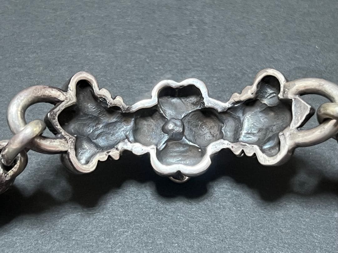 ガボールtype☆スカルブレスレット☆美品シルバー925