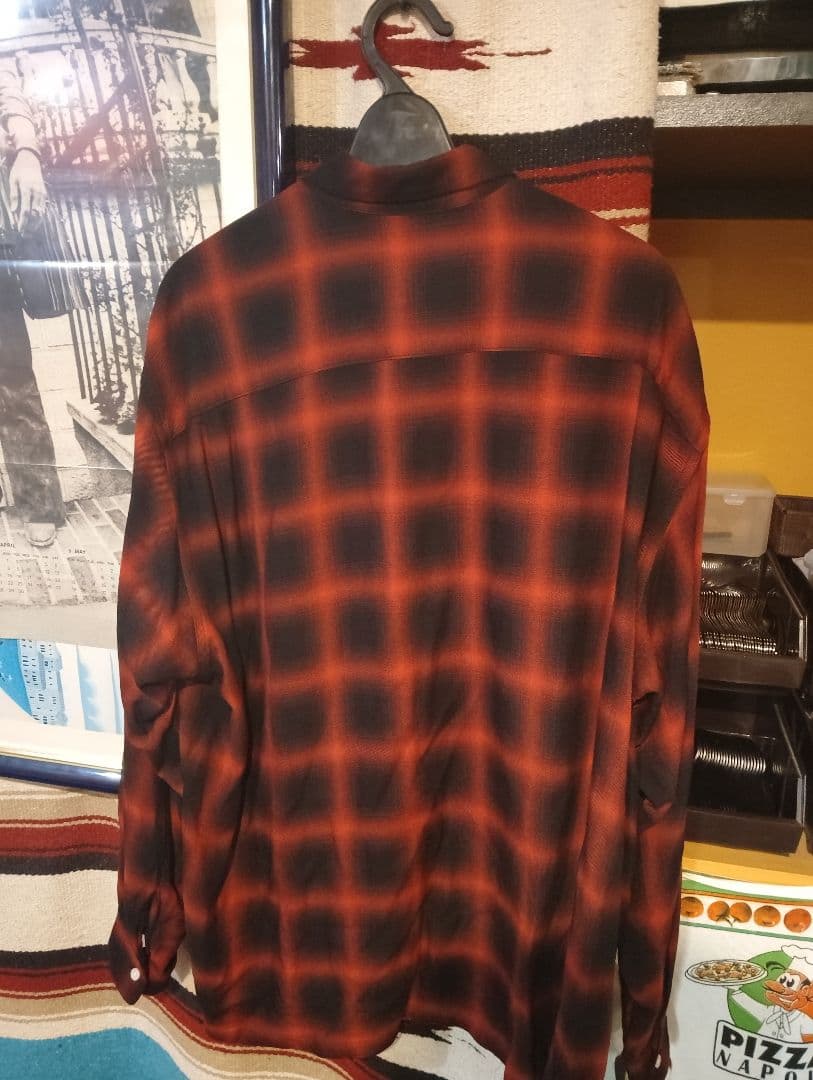 t*i様 RILY　今市隆二　 オンブレチェックシャツXL　即完売品 キムタク