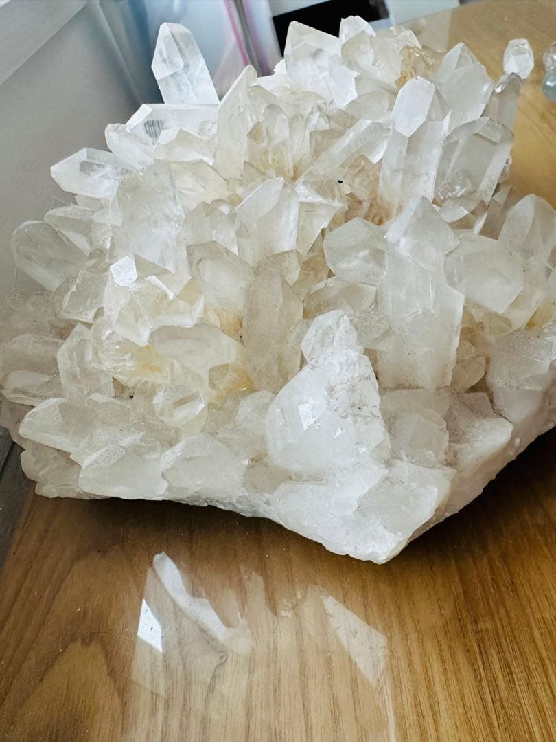 ヒマラヤ産水晶 水晶クラスター　重さ3.0kg