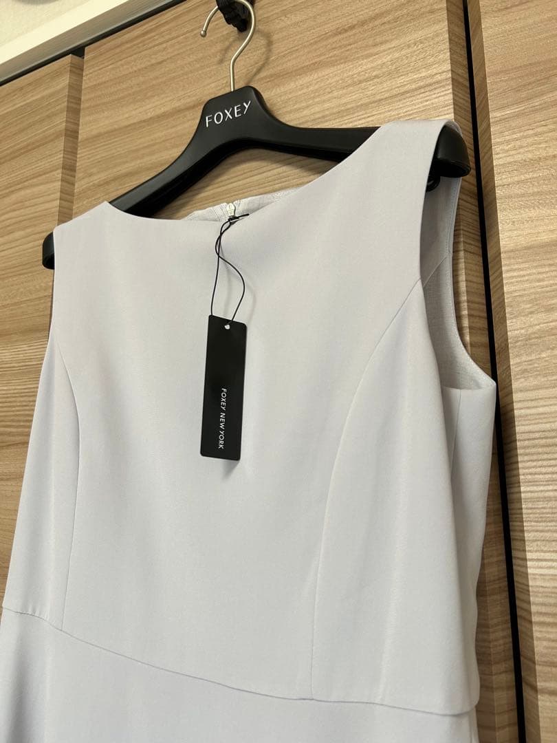 フォクシーニューヨーク　ブルーAライン ワンピース