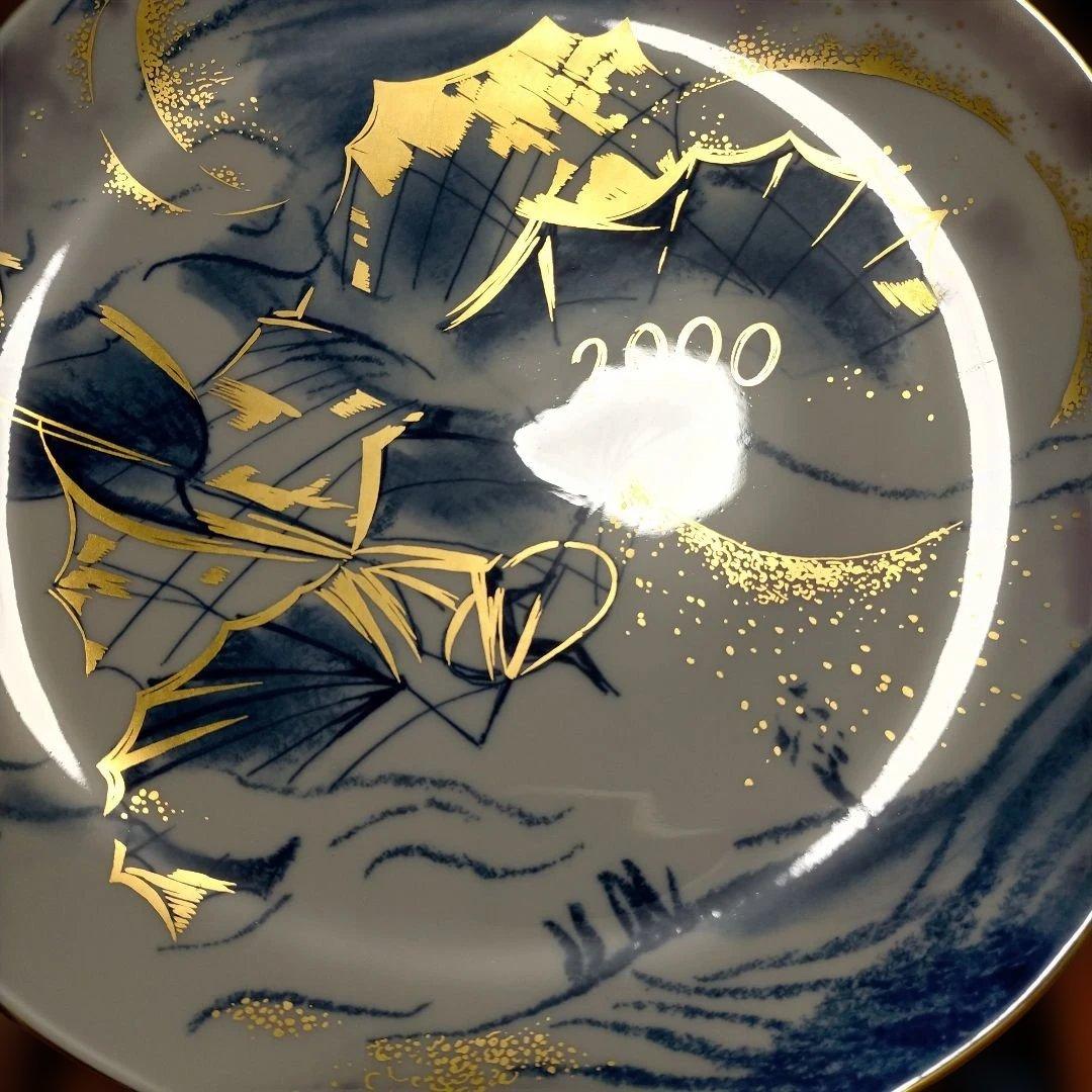 未使用新品 MEISSEN マイセン イヤープレート 2000年 ミレニアム限定