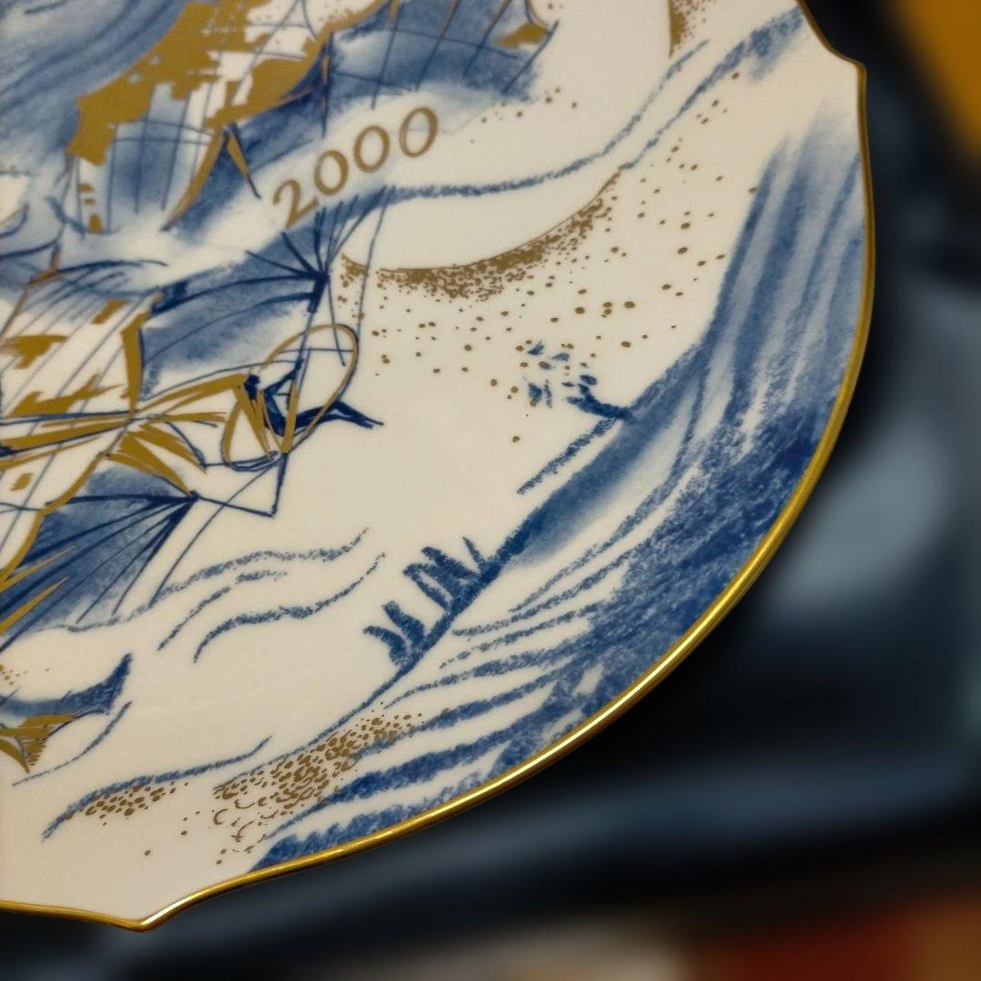 未使用新品 MEISSEN マイセン イヤープレート 2000年 ミレニアム限定