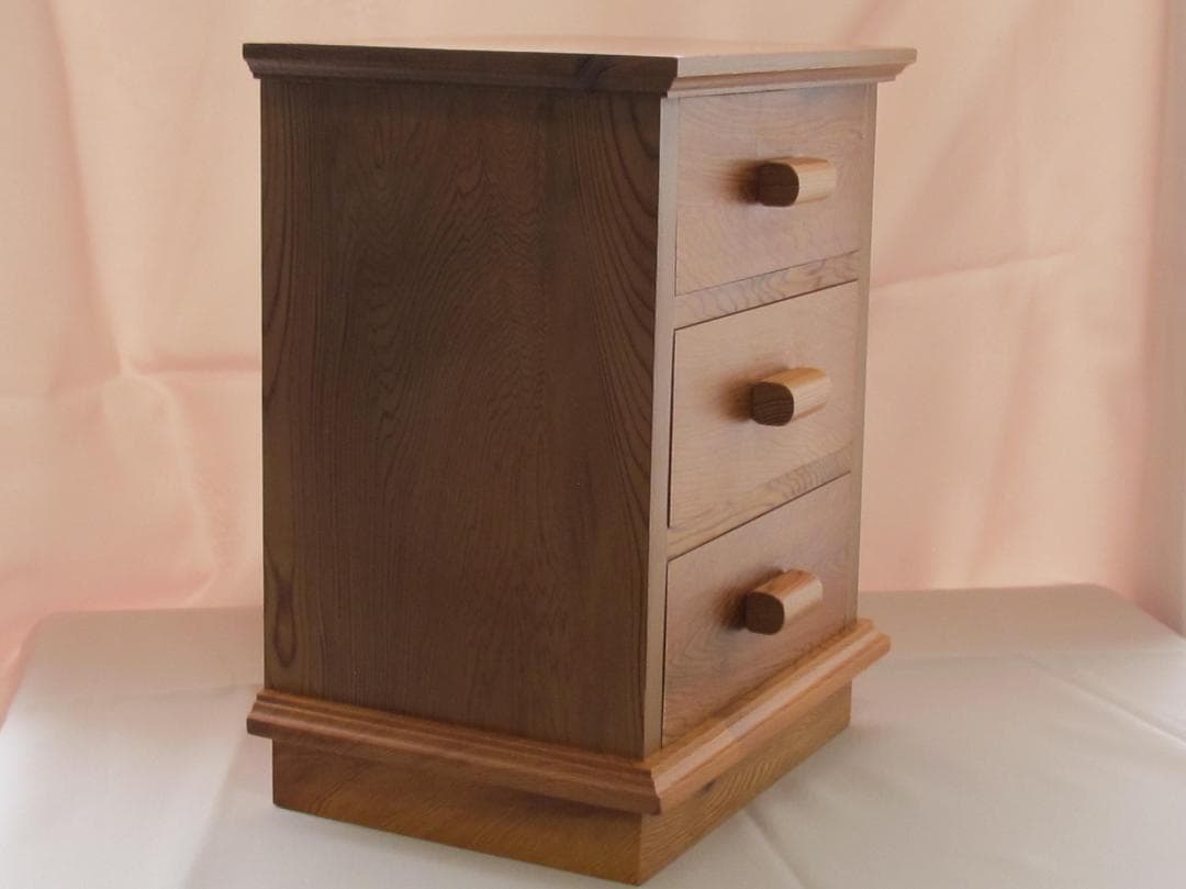 屋久杉三段小物入れ