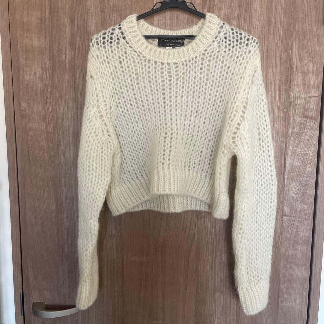 COMME des GARÇONS HOMME PLUS ニット M アイボリー
