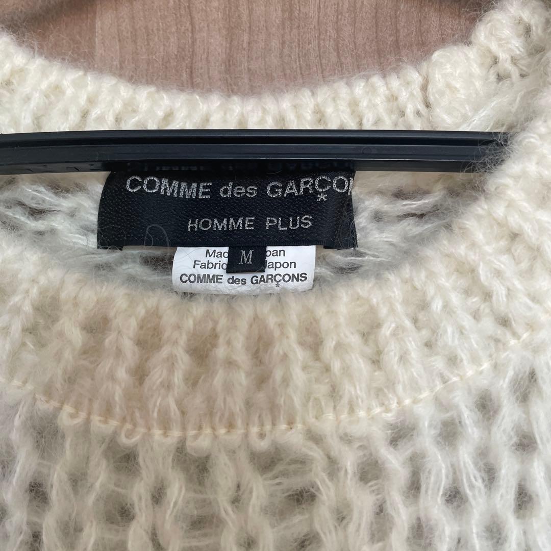 COMME des GARÇONS HOMME PLUS ニット M アイボリー