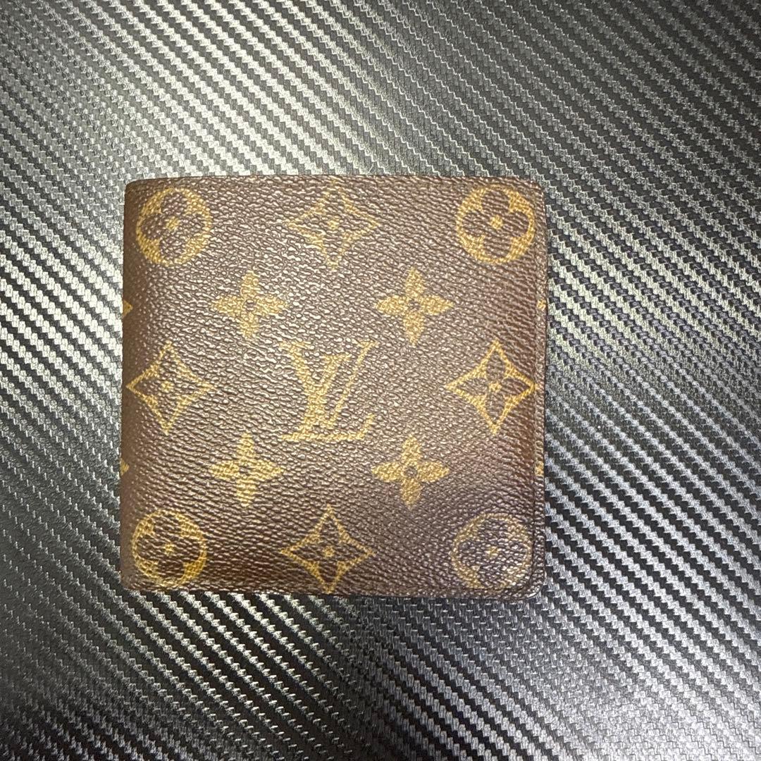 良品！Louis Vuitton 二つ折り財布 モノグラム