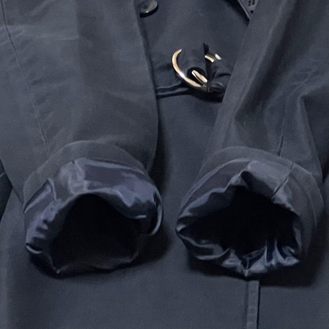 [美品] バーバリーブルーレーベル　トレンチコート　ハーフコート　裏ノバチェック