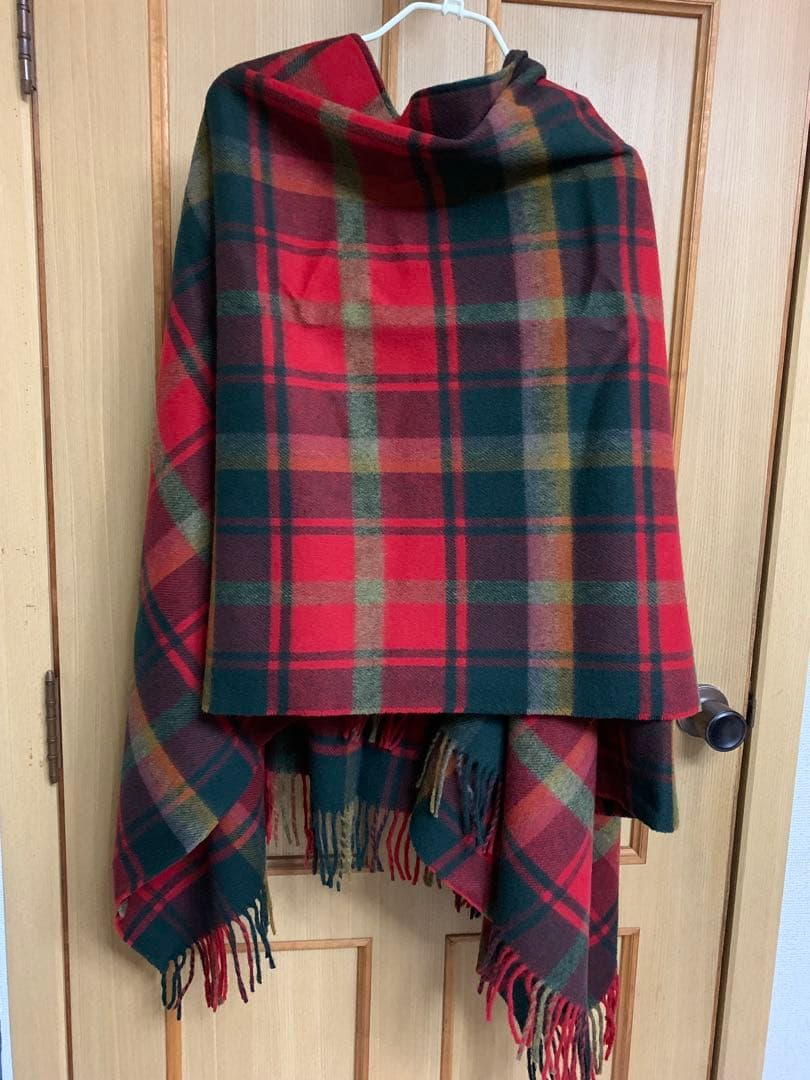 23区Abraham Moon ラムウール ポンチョ ストール