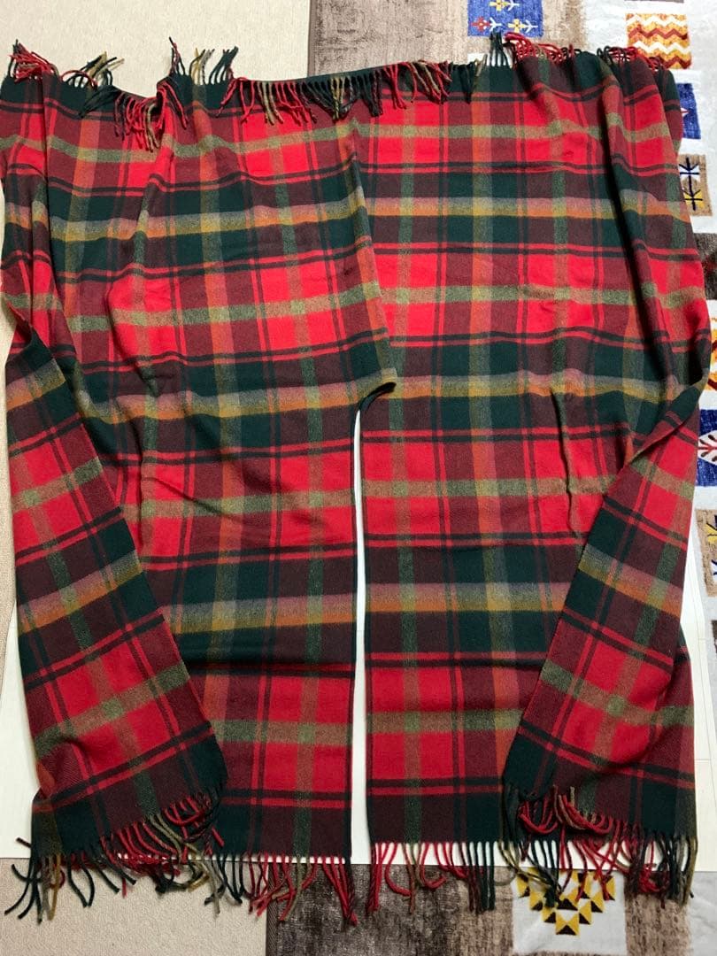 23区Abraham Moon ラムウール ポンチョ ストール