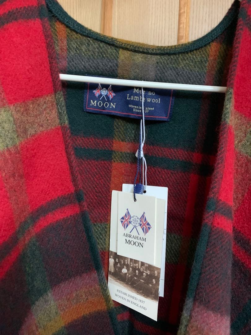 23区Abraham Moon ラムウール ポンチョ ストール