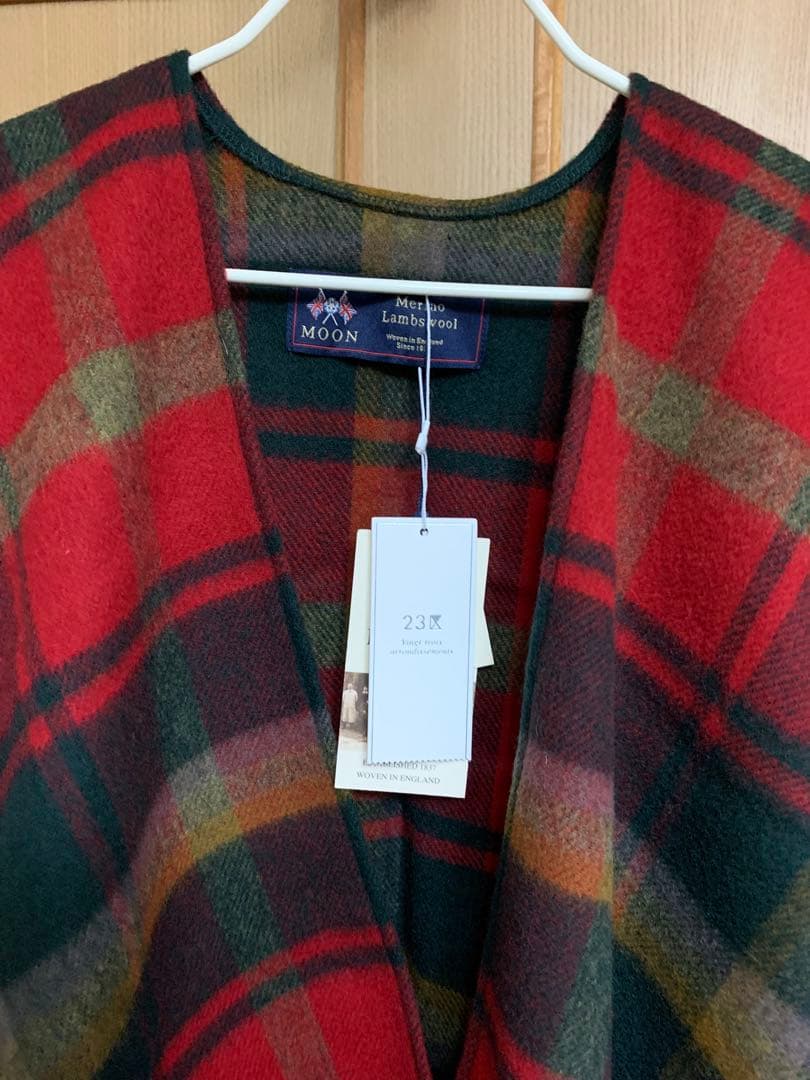 23区Abraham Moon ラムウール ポンチョ ストール