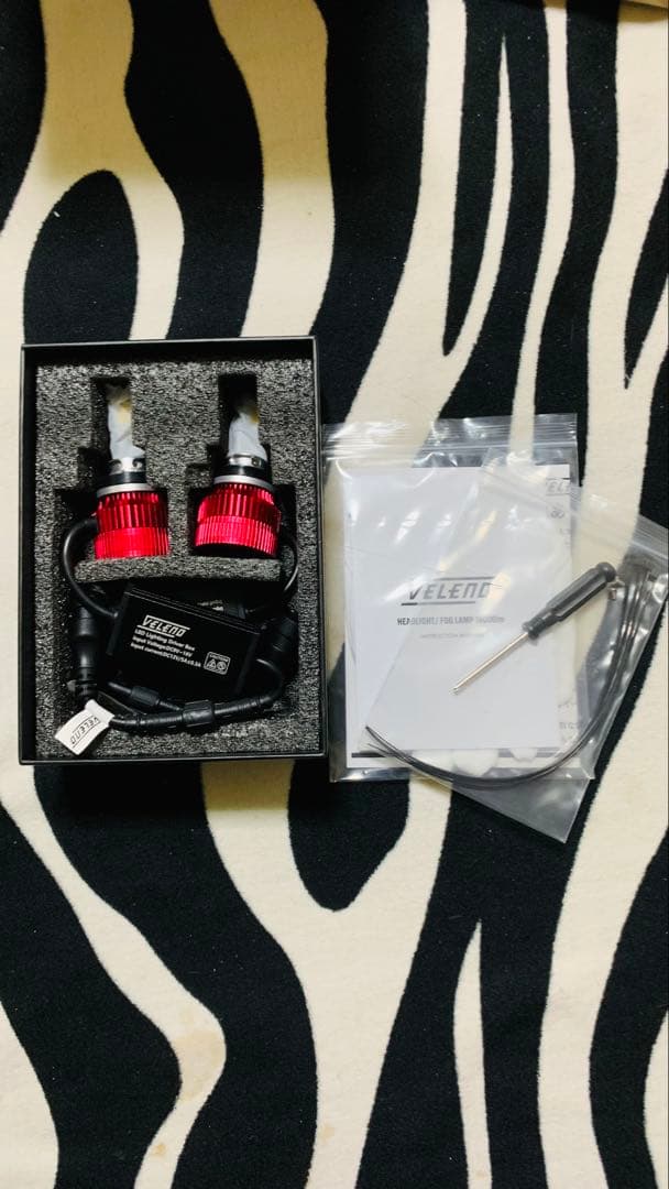 VELENO H8 H11 H16 16000lm イエロー LEDバルブ