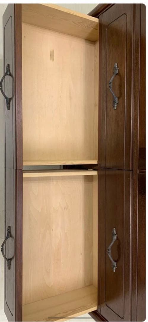 国内 最高級 ブランド家具♦️マルニ キャビネット♦️猫脚 希少サイズ♦️購入45万程