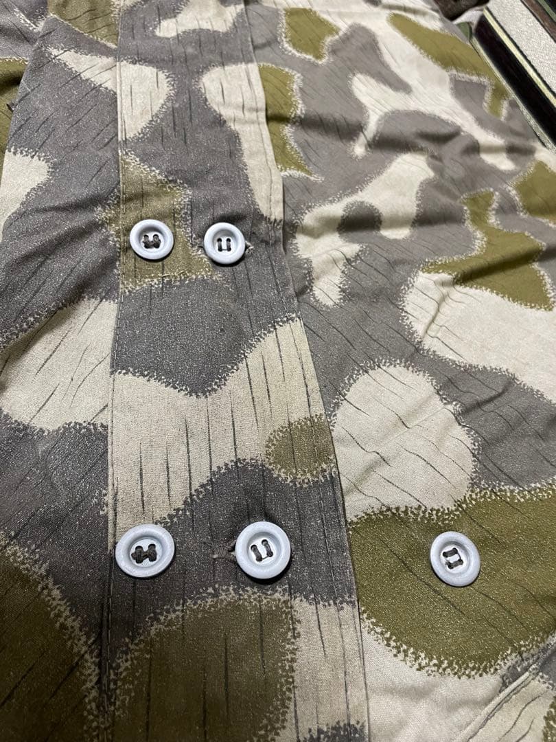 4枚フルセット オーストリア軍幕 タープ テント ツェルトバーン ポンチョ 実物