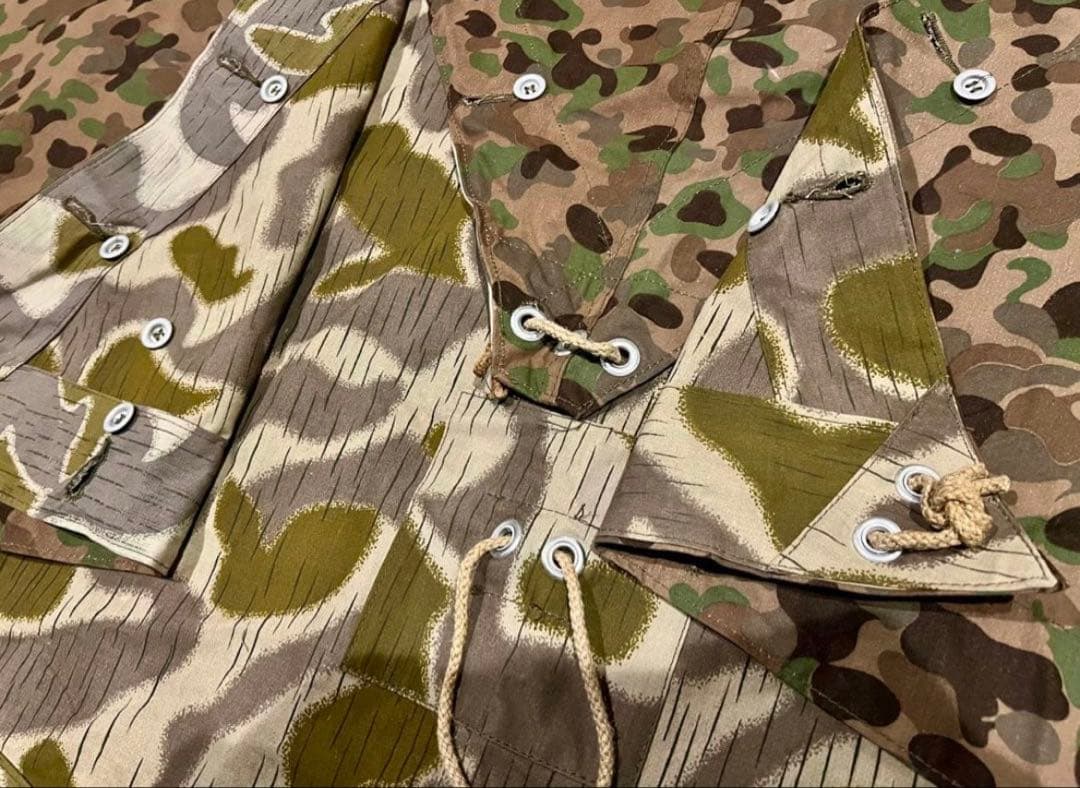 4枚フルセット オーストリア軍幕 タープ テント ツェルトバーン ポンチョ 実物