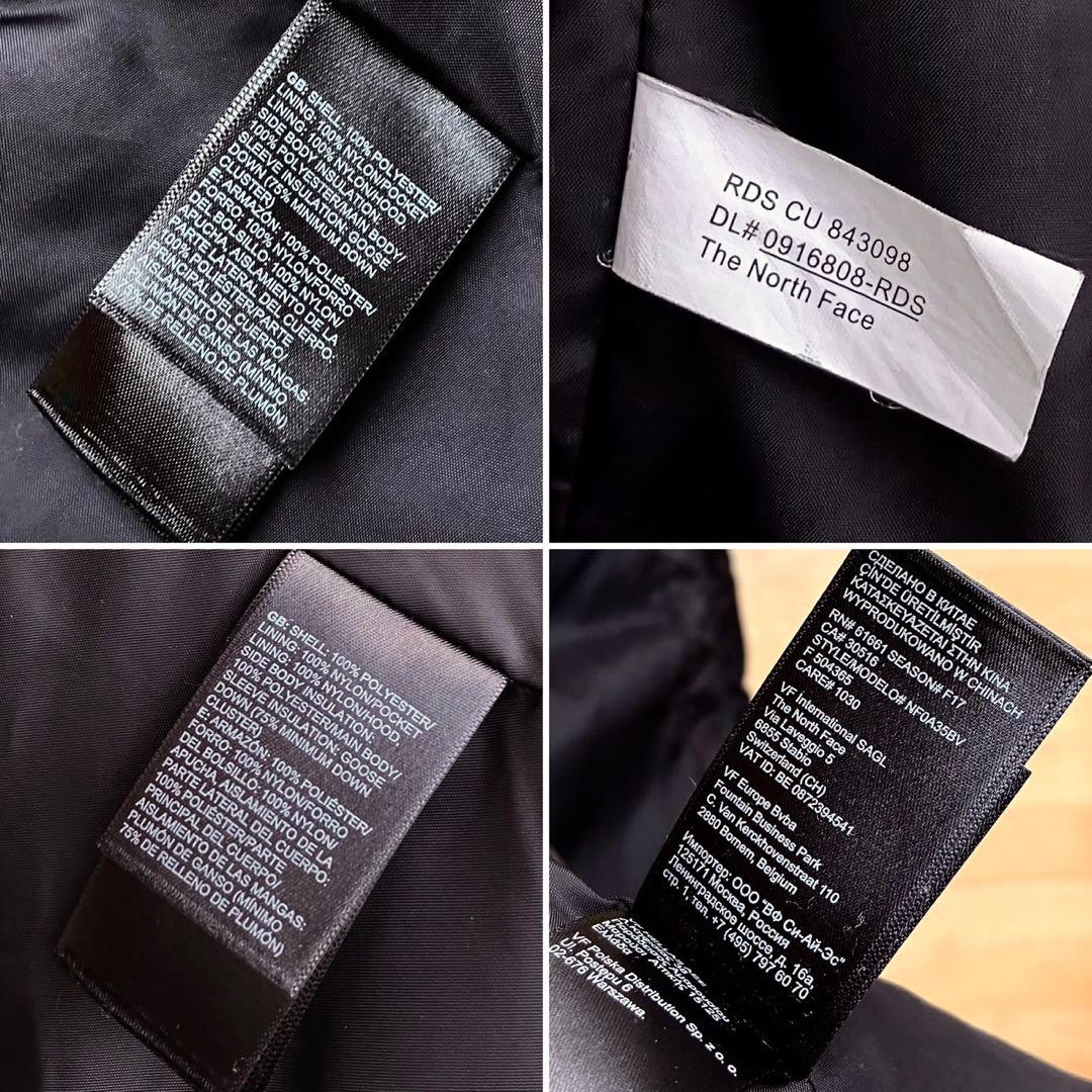 美品 ザ ノースフェイス ダウンジャケット M ゴッサムパーカ ダウン 黒