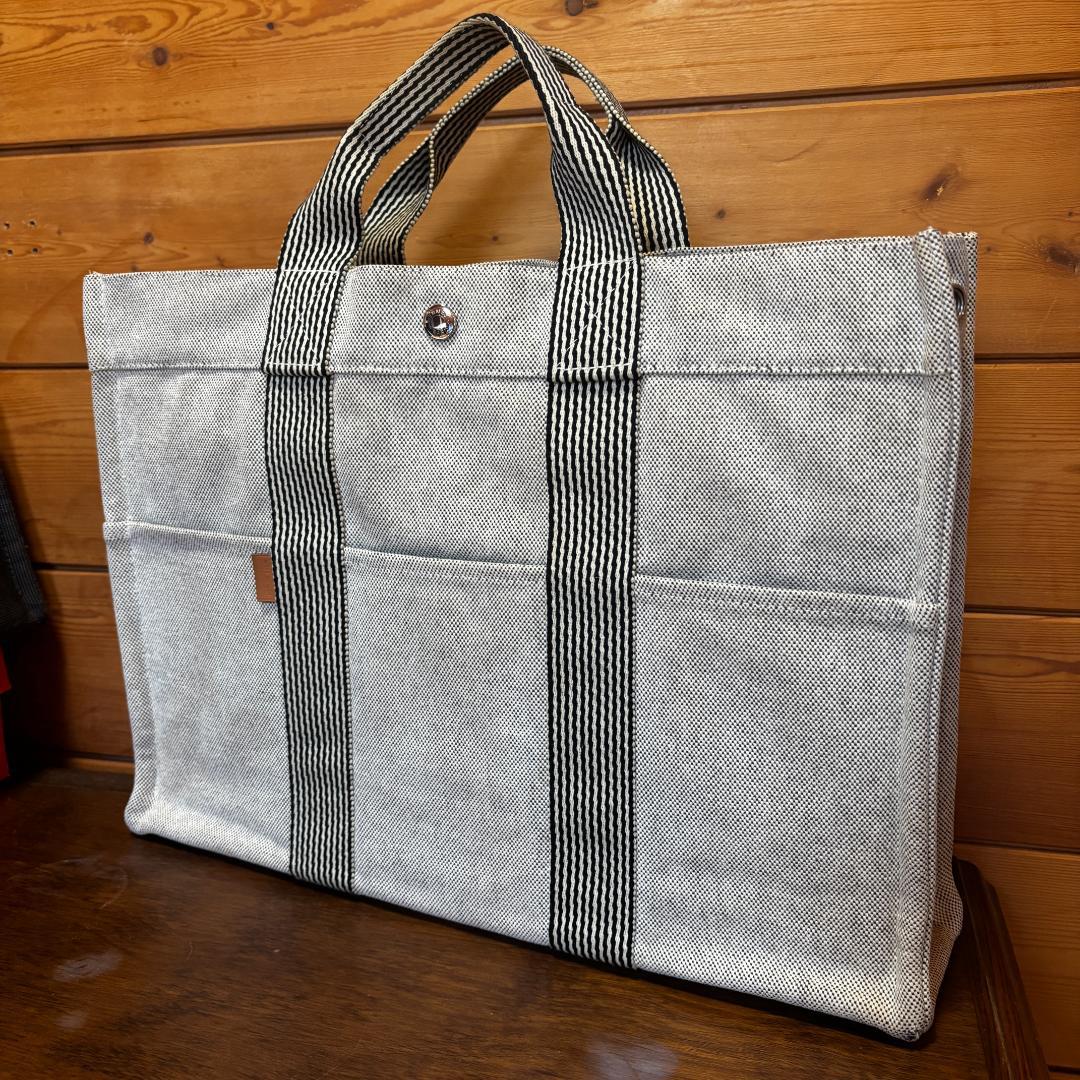 HERMES エルメス ニューフールトゥMM トートバッグ 男女兼用　通勤通学