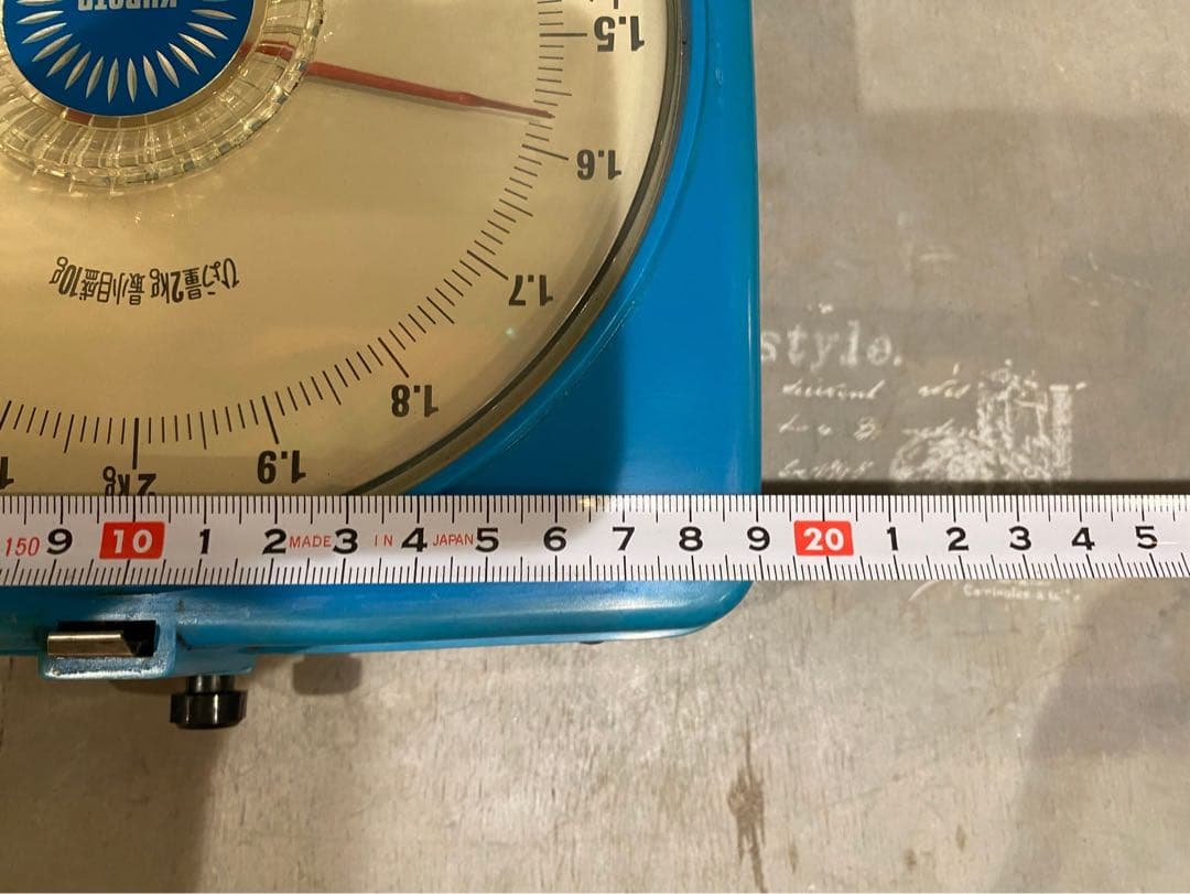 希少 レア キッチンスケール 昭和レトロ レトロポップ 当時物 インテリア