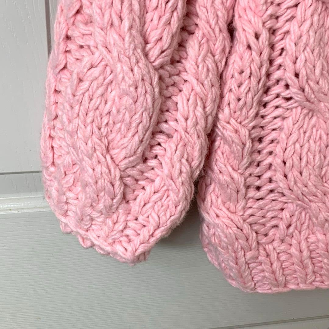 THE TOEザトゥー　marais handmade knitケーブル　ニット