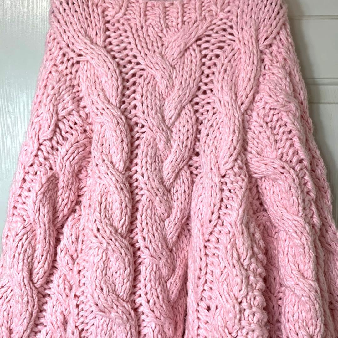 THE TOEザトゥー　marais handmade knitケーブル　ニット