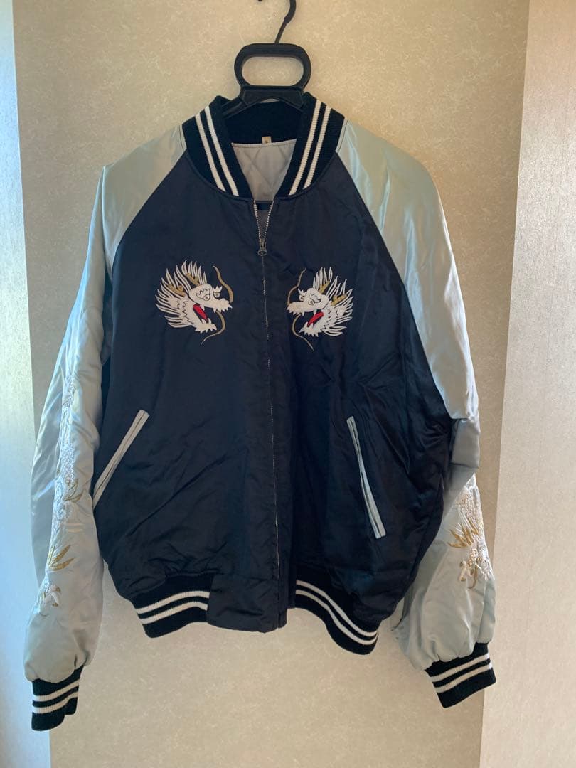 横須賀 スカジャン ドラゴン刺繍　プリンス商会