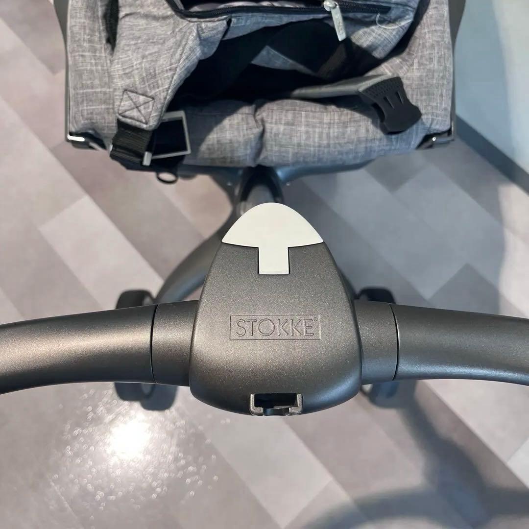最終価格！STOKKE エクスプローリー グレー ベビーカー ハイシートデザイン